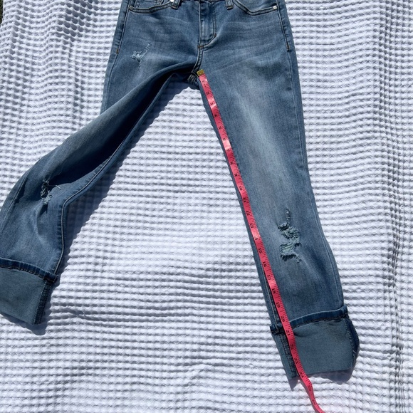 Joe's Jeans The Jane Distressed Cuffed Hem Jeans - Picture 15 of 16